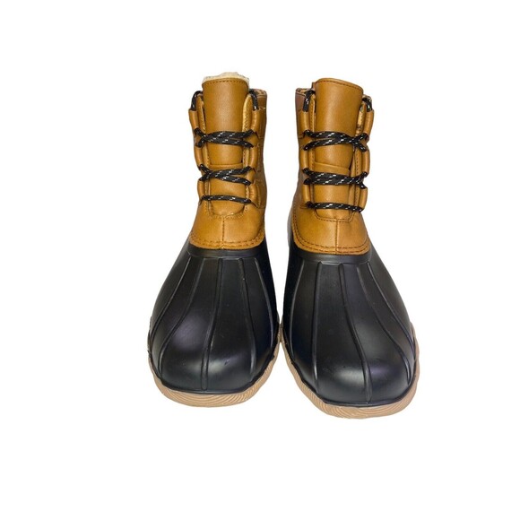 Alpine Woods Insulated Duck Boots Women's Rider Midi Inner Leopard Print Size 9M - Picture 4 of 11